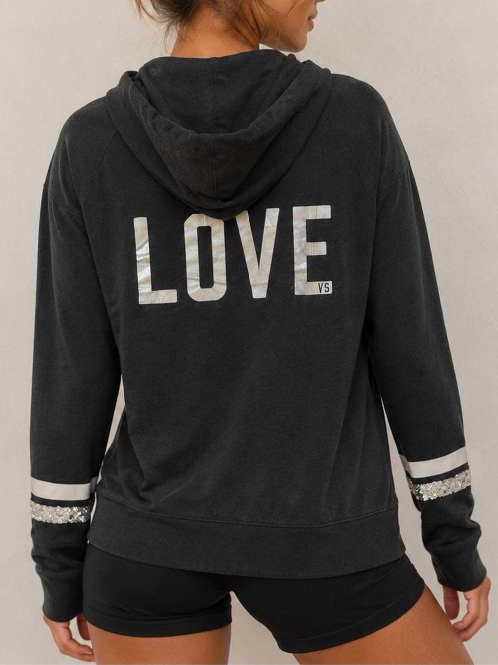 Victoria's Secret Hoodie Pullover Sweatshirt - Size XS
